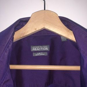 Dark purple dress shirt